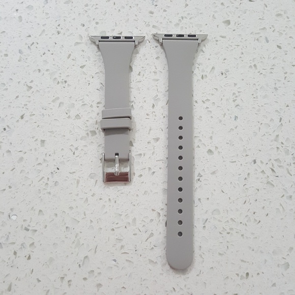 New Slim Silicone Sport Watch Strap Apple Watch - Picture 1 of 5